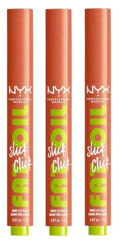 3 pcs NYX Fat Oil Slick Click  for Long Lasting Hydration | Hits Different |