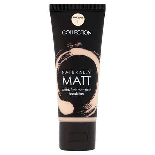 3 x Collection 2000 Naturally Matt Foundation | Porcelain | RRP £18 | Wholesale