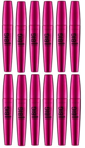 36 pcs Collection BIG D Volumising Mascara | Black | Jumbo-sized rounded brush