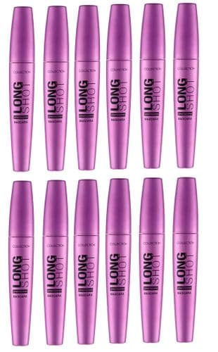 36 pcs Collection Long Shot Lengthening Mascara | Fan Brush | Black |