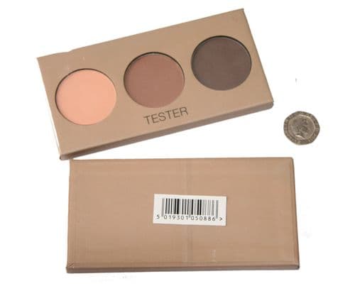 3pcs Barry M Chisel Cheeks Contour Palettes |  Light/Medium |  Sample Palettes