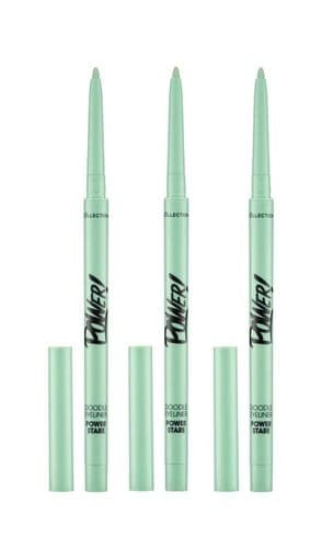 3pcs Collection Power Stare Doodle Eyeliner | All Shade 2 Your | Green