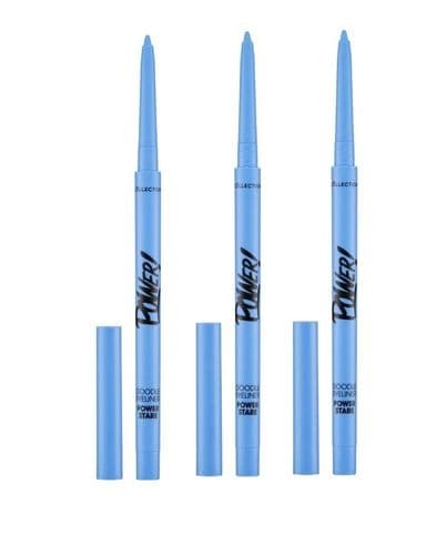 3pcs Collection Power Stare Doodle Eyeliner | All Shade Live 1 | Blue