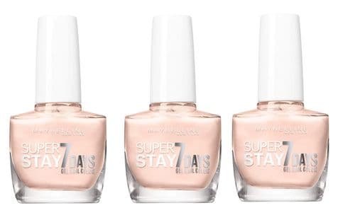3pcs Maybelline Superstay 7 day Gel Nail Polish | Blush Skyline 914