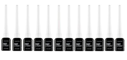 48 x Collection Fast Stroke Eye Liner | WHITE | RRP £144