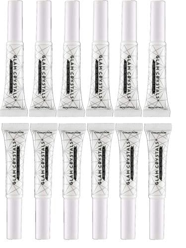48pcs COLLECTION Glam Crystals | PEEL OFF Glitter Glue | RRP £191.52