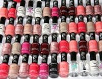 50 x Collection Lasting Gel Colour Nail Polish inc Clear & French M. | RRP £125