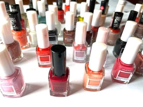 51 x Collection Assorted Nail Polish Inc Spotlight | 25+ shades RRP £160