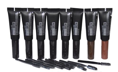 8 x Maybelline Tattoo Brow Longlasting Waterproof Eyebrow Gel | Mixed Colours |