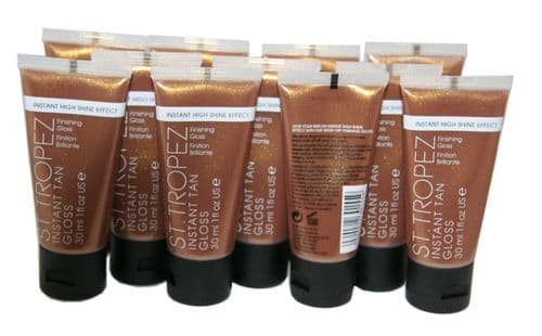 96 x St Tropez Instant Tan Finishing Gloss 30ml | Instant High Shine Effect