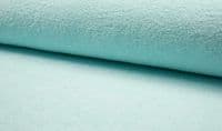 Double Sided Cotton TERRY TOWELLING Fabric Material - DK DUSTY MINT