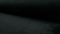 LUXURY Double Sided Coral Cuddle Fleece Fabric Material - BLACK