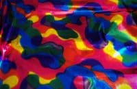 Luxury Lycra Spandex Dance Fabric Material - RAINBOW