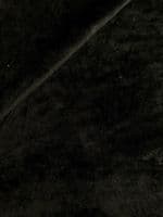 LUXURY Polyester Velvet Velour Fabric Material - BLACK