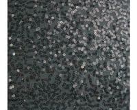 Luxury Sequin Dance Wear Stretch Fabric Material - BLACK