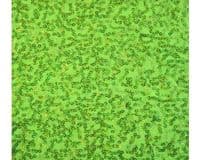 Luxury Sequin Dance Wear Stretch Lycra Fabric Material - FLO YELLOW