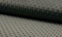 Luxury Supersoft DIMPLE Cuddle Soft Fleece Fabric Material - DK GREY