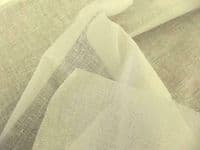 Quality 100% MUSLIN Cotton Fabric Material Cloth - CREAM
