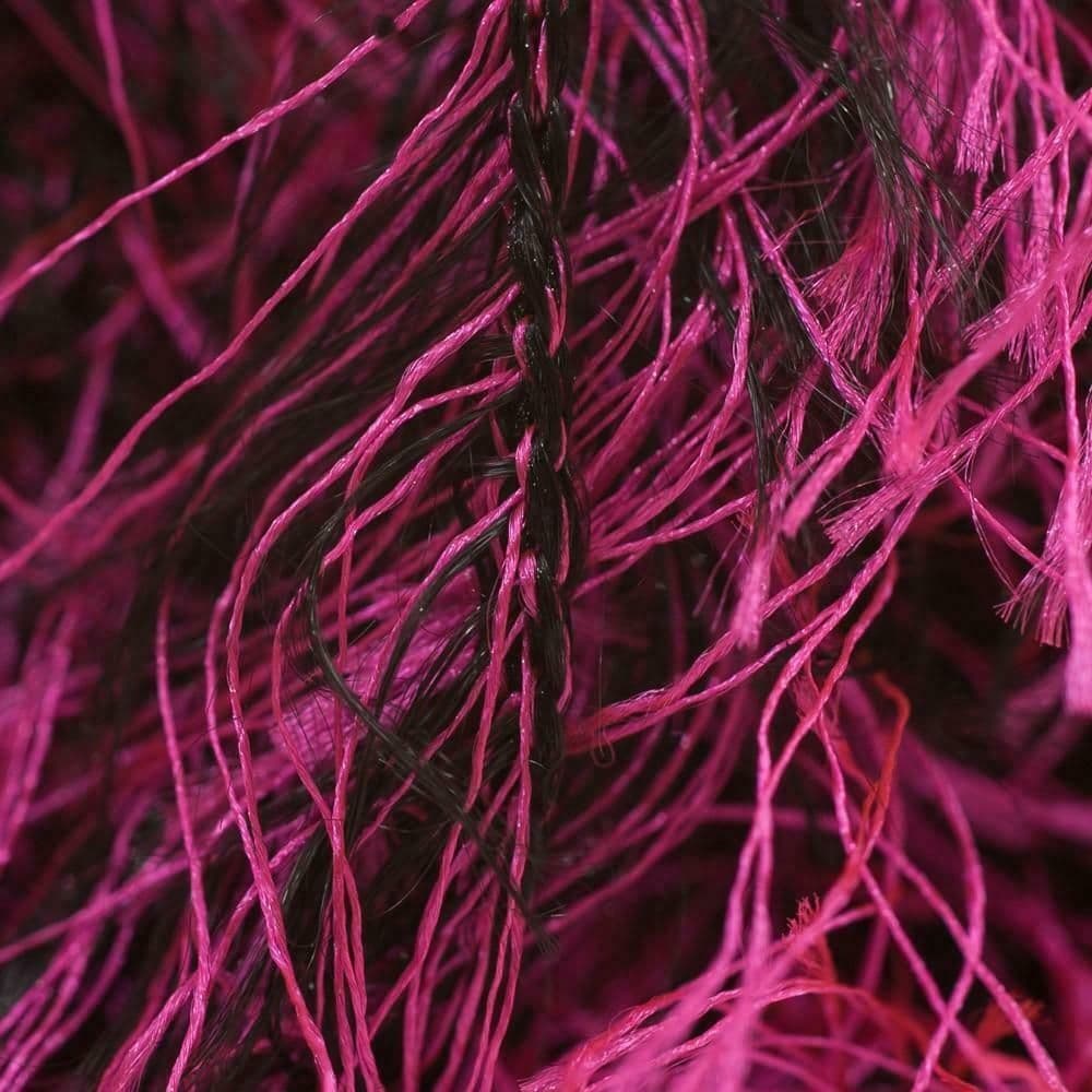 Sirdar FUNKY FOX Eyelash Knitting Wool Yarn 50g 804 DELUXE PINK