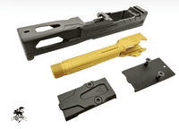 -10%! Pro-Arms (CREAKOTE Grey/Gold) CNC Killer Style Slide Set Umarex / VFC Glock 19 / 19X / G45