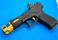 -10%! Pro-Arms (CREAKOTE Grey/Gold) CNC Killer Style Slide Set Umarex / VFC Glock 19 / 19X / G45