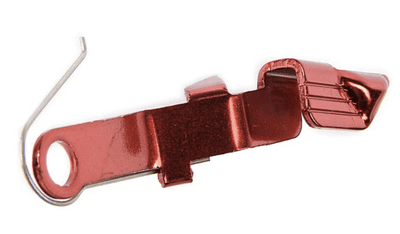 -20% Guarder Extended Slide Stop for Marui Model 19 Gen 3/ 17 Gen 4 GBB Pistol (Red)