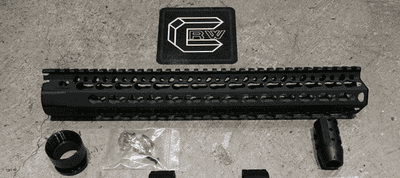 -40% JW2 Keymod+ Flash hider set for M4 (Mil-spec thread)