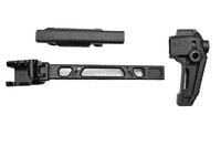 [MadDog] Dual Folding Buttstock W/ Cheek Riser [For M1913 M4 / MCX Adapter][Type 3]