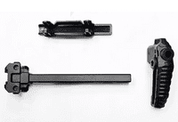 [MadDog] Dual Folding Buttstock W/ Cheek Riser [For M1913 M4 / MCX Adapter][Type 3]