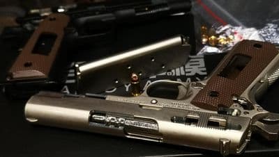 1:2 Shell Eject (Metal) Silver M1911 cut away version!