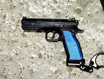 1:3 Miniature ABS CZ Shadow 2 key chain