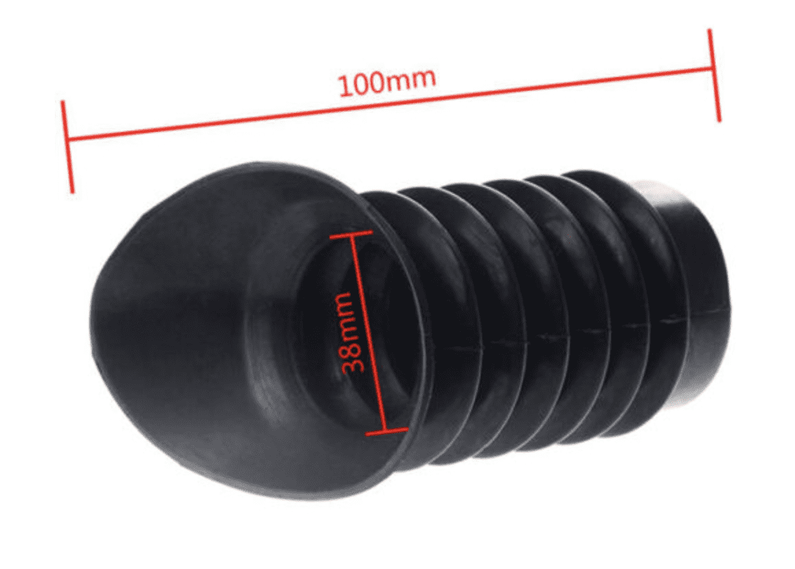 38-39mm Rubber Cover Eye Protector Extender For Rifle Scope
