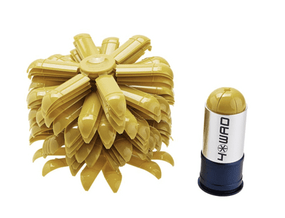 40MAX x L.P.S. 40WAD Airsoft Grenade Shell with 30 Wad Cap Set