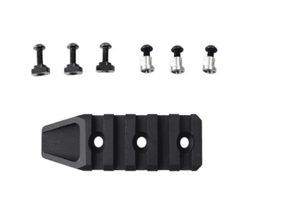 5KU 5-slot Modular Rail Section for M-Lok and KeyMod(237)