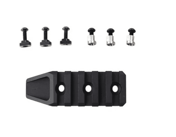 5KU 5-slot Modular Rail Section for M-Lok and KeyMod(237)
