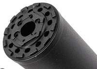 5KU CGS Style SCI-SIX Suppressor with Flash Hider Black 5KU (5KU-400-BK)