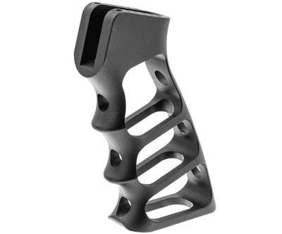 5KU CNC Skeletonized Pistol Grip for WA M4 M16 GBB (BK)