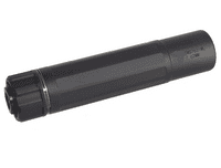5KU DA SAND-S silencer with hider for 14mm- electric gun (Black) 316-BK