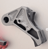 5KU EX Style CNC Trigger (Grey)  ( 5KU-GB-494-TG) For Marui TM G Series ( G Model ) / AAP-01 Airsoft