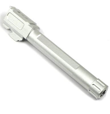 5KU FI Threaded Barrel for Marui G17 GBB pistol (Silver) [5KU-GB-450-S]