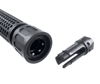 5KU K_C Style 556 QDC Airsoft Suppressor ( 5KU-205-B)
