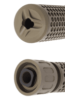 5KU K_C Style 556 QDC Airsoft Suppressor Tan ( 5KU-205-T)