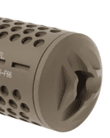 5KU K_C Style 556 QDC Airsoft Suppressor Tan ( 5KU-205-T)