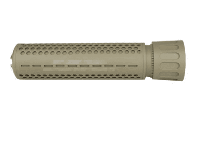 5KU K_C Style 556 QDC Airsoft Suppressor Tan ( 5KU-205-T)