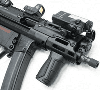 5KU Monolithic M-lok Handguard Rail for VFC MP5K GBB Airsoft ( 5KU-392V )