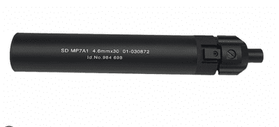 5KU MP7A1 Silencer and Flash Hider for KSC/ KWA/ UMAREX GBB Series.