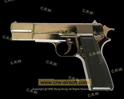 9mm M1935 Hi-Power Pistol(Black) by TGC