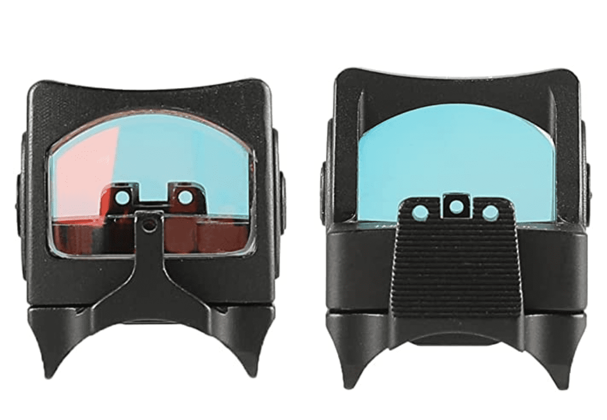 Ace1Arms 1911 series Defense Style Red Dot Back Up Sight Base Black