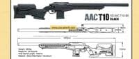 Action Army AAC T10 Spring Airsoft Rifle ( grey or black)