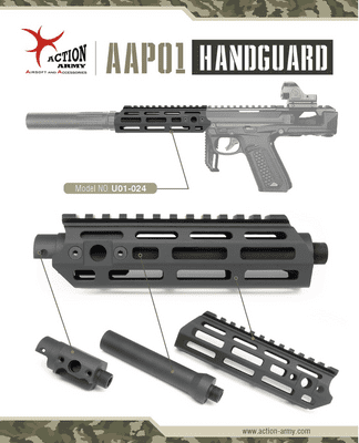 Action Army AAP01 M-LOK Rail Handguard ( AAP-01 )